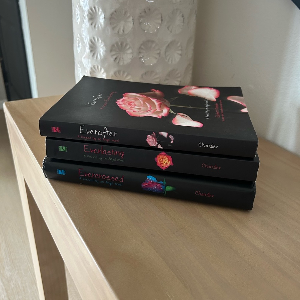Everafter Trilogy - Black Floral Paperback Book Set by
